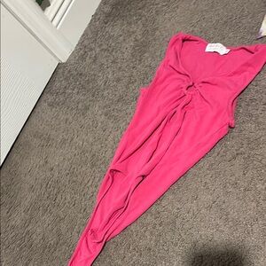 ALO Yoga Pink Bodysuit